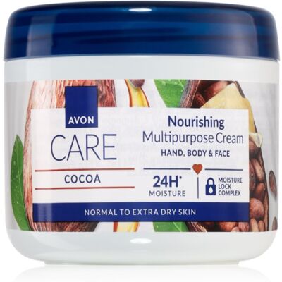 Avon Care Cocoa crème multi-usages visage, mains et corps 400 ml - Publicité Avon Care Cocoa crème multi-usages visage, mains et corps 400 ml - Publicité