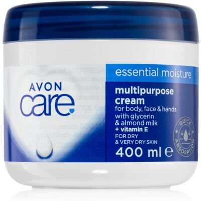 Avon Care Essential Moisture crème multi-usages visage, mains et corps 400 ml - Publicité Avon Care Essential Moisture crème multi-usages visage, mains et corps 400 ml - Publicité