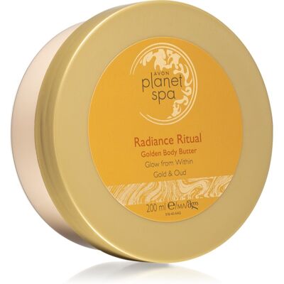 Avon Planet Spa Radiance Ritual beurre corporel effet hydratant et apaisant 200 ml - Publicité Avon Planet Spa Radiance Ritual beurre corporel effet hydratant et apaisant 200 ml - Publicité