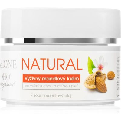 Bione Cosmetics Almonds crème extra-nourrissante pour peaux très sèches et sensibles 51 ml - Publicité Bione Cosmetics Almonds crème extra-nourrissante pour peaux très sèches et sensibles 51 ml - Publicité