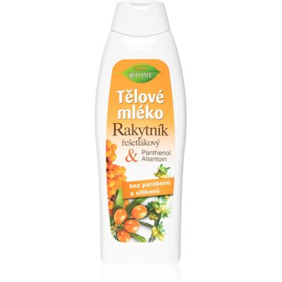 Bione Cosmetics Rakytník Lotion pour le corps - Lotion pour le corps - Publicité Bione Cosmetics Rakytník Lotion pour le corps - Lotion pour le corps - Publicité