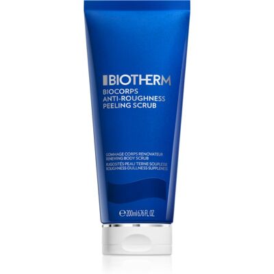 Biotherm Biocorps Anti Roughness Peeling Scrub gommage corps pour femme 200 ml - Publicité Biotherm Biocorps Anti Roughness Peeling Scrub gommage corps pour femme 200 ml - Publicité