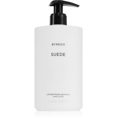 Lotion pour les Mains Unisexe Suede de Byredo - 450ml - Publicité Lotion pour les Mains Unisexe Suede de Byredo - 450ml - Publicité