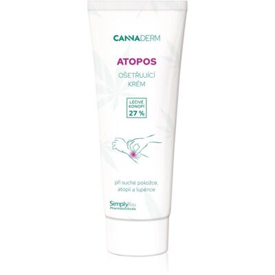 Cannaderm Atopos Crème de Traitement - Nourrit peau sèche & eczema - 75g - Publicité Cannaderm Atopos Crème de Traitement - Nourrit peau sèche & eczema - 75g - Publicité