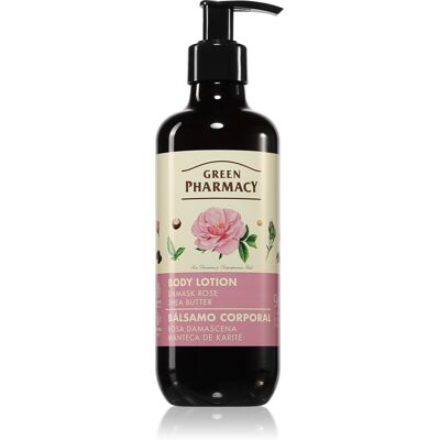 Green Pharmacy Rose de Damasco et Beurre de Karité Lotion pour le corps - Lotion corporelle - Publicité Green Pharmacy Rose de Damasco et Beurre de Karité Lotion pour le corps - Lotion corporelle - Publicité