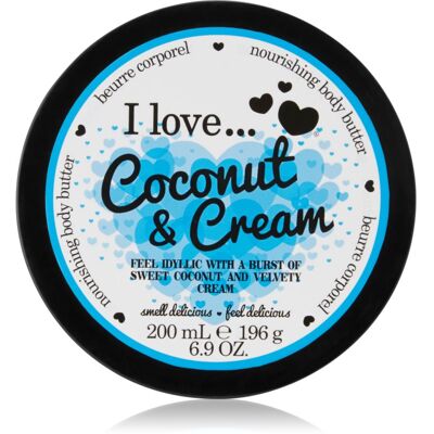 I Love Coco et Crème Hydratant Beurre Corporel - Publicité I Love Coco et Crème Hydratant Beurre Corporel - Publicité