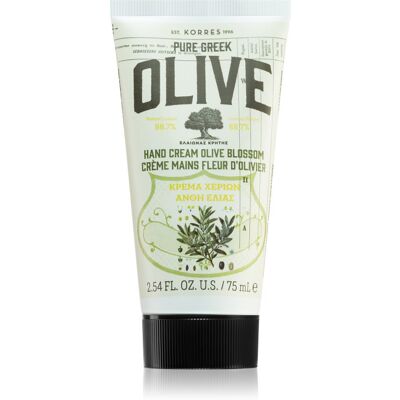 Korres Pure Greek Olive & Olive Blossom crème traitante mains 75 ml - Publicité Korres Pure Greek Olive & Olive Blossom crème traitante mains 75 ml - Publicité