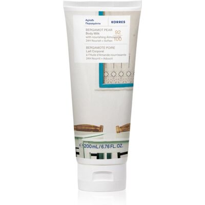 Korres Bergamot Pear lait corporel lissant 200 ml - Publicité Korres Bergamot Pear lait corporel lissant 200 ml - Publicité