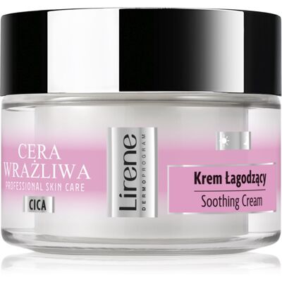 Crème Apaisante Lirene pour Peau Sensitive - 50 ml - Publicité Crème Apaisante Lirene pour Peau Sensitive - 50 ml - Publicité