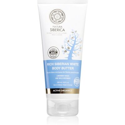 Natura Siberica Active Organics Beurre Corporel - Réduction de la Cellulite - Publicité Natura Siberica Active Organics Beurre Corporel - Réduction de la Cellulite - Publicité