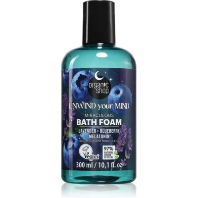 Organic Shop Unwind Your Mind bain moussant anti-stress 300 ml - Publicité Organic Shop Unwind Your Mind bain moussant anti-stress 300 ml - Publicité