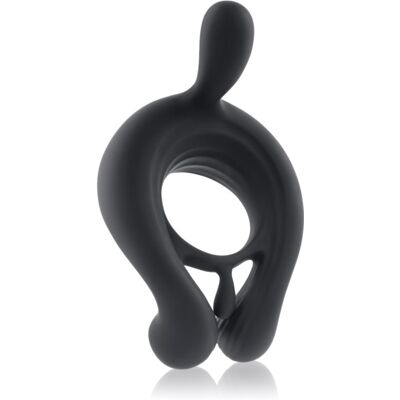 Playboy Toys Pleasure Triple Play Black - Anneau Vibrant pour Pénis - Stimulant Masculin - Publicité Playboy Toys Pleasure Triple Play Black - Anneau Vibrant pour Pénis - Stimulant Masculin - Publicité