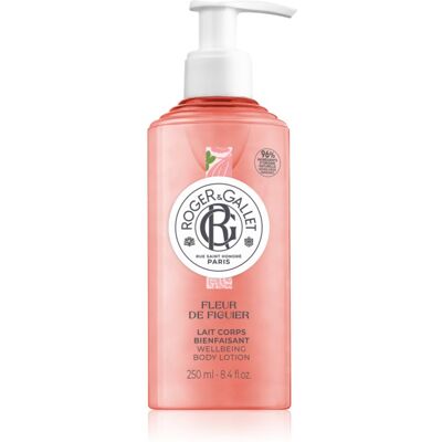 Roger & Gallet Fleur de Figuier lait corporel parfumé pour femme 250 ml - Publicité Roger & Gallet Fleur de Figuier lait corporel parfumé pour femme 250 ml - Publicité