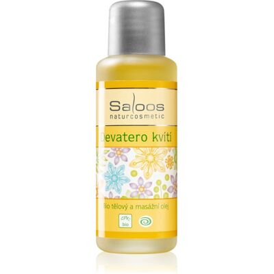 Saloos Bio Huile pour massage Meadow Flowers - Publicité Saloos Bio Huile pour massage Meadow Flowers - Publicité
