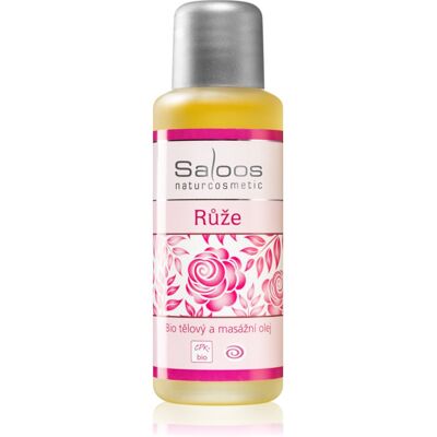 Saloos Huile de Massage Corporelle Rose - Huile de Massage - Publicité Saloos Huile de Massage Corporelle Rose - Huile de Massage - Publicité