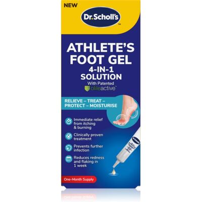 Scholl Dr. Scholl's Athlete's Foot Gel gel apaisant pour les pieds 1 pcs - Publicité Scholl Dr. Scholl's Athlete's Foot Gel gel apaisant pour les pieds 1 pcs - Publicité