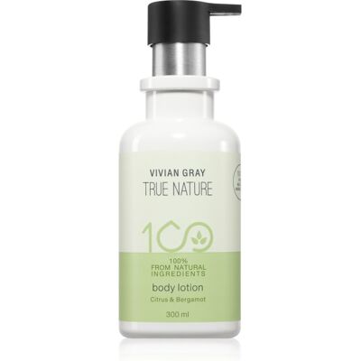 Vivian Gray True Nature Citrus & Bergamot Lait pour le Corps - Lait pour le corps - Publicité Vivian Gray True Nature Citrus & Bergamot Lait pour le Corps - Lait pour le corps - Publicité