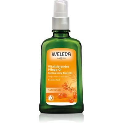 Weleda Huile Régénérante à l'argousier (100 ml) - Publicité Weleda Huile Régénérante à l'argousier (100 ml) - Publicité