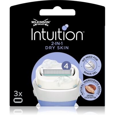 Lames Wilkinson Sword Intuition Peau Sèche - Pack de 3 - Rasoirs et Lames - Publicité Lames Wilkinson Sword Intuition Peau Sèche - Pack de 3 - Rasoirs et Lames - Publicité