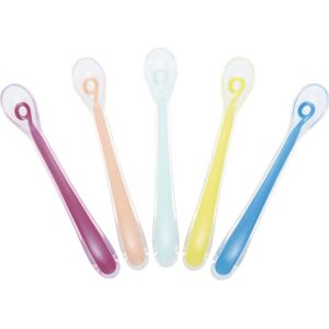 Babymoov Spoons Silicone petite cuillère pour enfant 6m+ 5 pcs