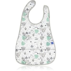 Kikkaboo Savanna Pattern bavoir 4 m+ Grey 1 pcs