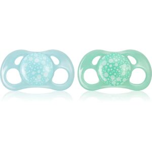 Twistshake Orthodontic 6m+ tétine Blue+Green 2 pcs