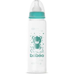 Biberon en verre anti-coliques Baboo - Cou court 240ml - Biberon Bébé - Publicité Biberon en verre anti-coliques Baboo - Cou court 240ml - Biberon Bébé - Publicité