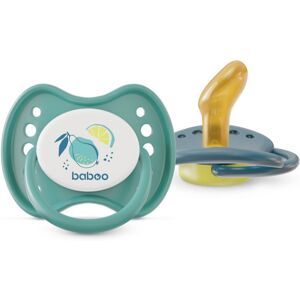 Baboo Soothers Orthodontic Latex with Case tétine Lagoon Fiesta 6-12 m 2 pcs - Publicité Baboo Soothers Orthodontic Latex with Case tétine Lagoon Fiesta 6-12 m 2 pcs - Publicité