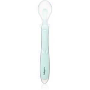 Cuillère en silicone flexible Babyono Vert Sauge - Cuillère pour bébé - Publicité Cuillère en silicone flexible Babyono Vert Sauge - Cuillère pour bébé - Publicité