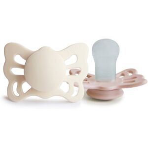 Frigg - Butterfly Anatomical Silicone Pacifier - Blush Cream - Publicité Frigg - Butterfly Anatomical Silicone Pacifier - Blush Cream - Publicité