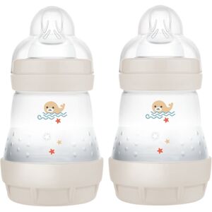 MAM Perfect Star Anti-colic Bottle biberon anti-colique 0m+ Beige 2x160 ml - Publicité MAM Perfect Star Anti-colic Bottle biberon anti-colique 0m+ Beige 2x160 ml - Publicité