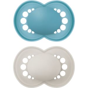 MAM Original 16m+ tétine Turquoise/ Grey 2 pcs - Publicité MAM Original 16m+ tétine Turquoise/ Grey 2 pcs - Publicité