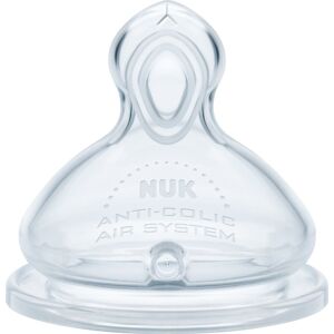 NUK First Choice Flow Control tétine de biberon 6m+ 2 pcs - Publicité NUK First Choice Flow Control tétine de biberon 6m+ 2 pcs - Publicité