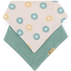 Petite&Mars Bandana Luke 3m+ bavoir Beige Kiwis&Misty Green 1 pcs - Publicité Petite&Mars Bandana Luke 3m+ bavoir Beige Kiwis&Misty Green 1 pcs - Publicité