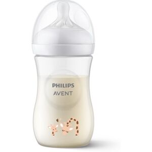Philips Avent Natural Response SCY903/66 biberon 3-6 m Giraffe 260 ml - Publicité Philips Avent Natural Response SCY903/66 biberon 3-6 m Giraffe 260 ml - Publicité