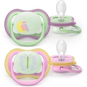 Philips Avent Ultra Air Day&Night SCF376/29 6-18m tétine Girl 2 pcs - Publicité Philips Avent Ultra Air Day&Night SCF376/29 6-18m tétine Girl 2 pcs - Publicité