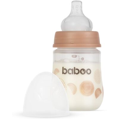 Baboo Au Naturale 0 m+ 180ml - Biberon bébé - Publicité Baboo Au Naturale 0 m+ 180ml - Biberon bébé - Publicité