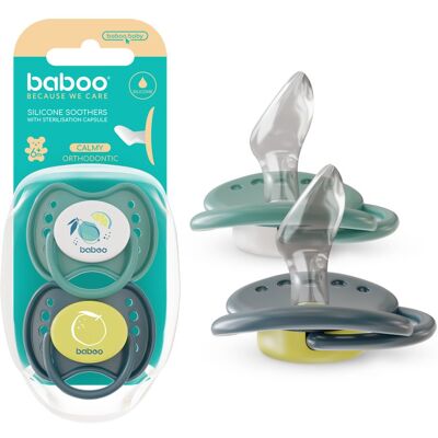 Baboo Lagoon Fiesta Sucette - 6-12 m - 2 pcs - Publicité Baboo Lagoon Fiesta Sucette - 6-12 m - 2 pcs - Publicité