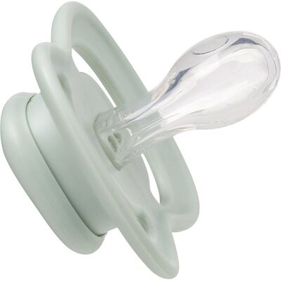B.Box Silicone 6m+ tétine Sage/Vanilla 2 pcs - Publicité B.Box Silicone 6m+ tétine Sage/Vanilla 2 pcs - Publicité