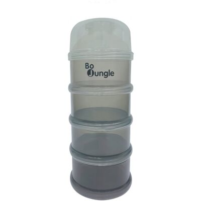 Distributeur de lait en poudre Bo Jungle B-Dose - Shady Grey - Publicité Distributeur de lait en poudre Bo Jungle B-Dose - Shady Grey - Publicité