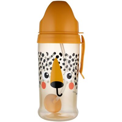 Canpol babies BabiesBoo Sport Cup gourde de sport avec paille avec contre-poids Gepard 1 pcs - Publicité Canpol babies BabiesBoo Sport Cup gourde de sport avec paille avec contre-poids Gepard 1 pcs - Publicité