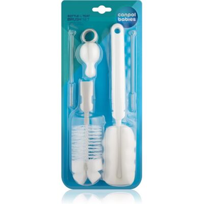 Canpol babies Marque Modèle - Ensemble de Brosses pour Biberons et Sucettes - Publicité Canpol babies Marque Modèle - Ensemble de Brosses pour Biberons et Sucettes - Publicité