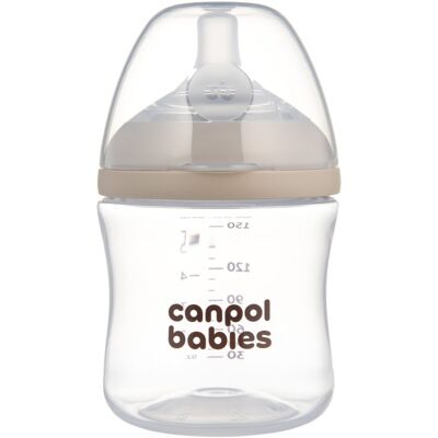 Canpol babies Natural Shape biberon anti-colique 0m+ 1 pcs - Publicité Canpol babies Natural Shape biberon anti-colique 0m+ 1 pcs - Publicité