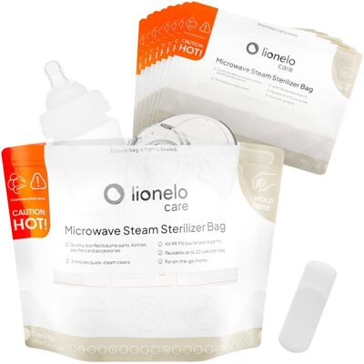 Lionelo Thermbag sachets stérilisants pour four micro-ondes 16 pcs - Publicité Lionelo Thermbag sachets stérilisants pour four micro-ondes 16 pcs - Publicité