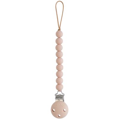 Mushie HERA Attache sucette - Rose - Accessoire bébé - Publicité Mushie HERA Attache sucette - Rose - Accessoire bébé - Publicité