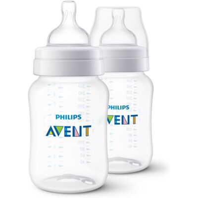 Philips Avent Anti-colic SCY103/02 biberon anti-colique 1 m+ 2x260 ml - Publicité Philips Avent Anti-colic SCY103/02 biberon anti-colique 1 m+ 2x260 ml - Publicité