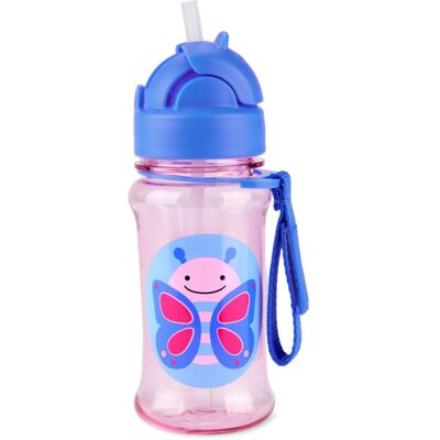 Skip Hop Zoo Tritan gourde avec paille Butterfly 12m+ 1 pcs - Publicité Skip Hop Zoo Tritan gourde avec paille Butterfly 12m+ 1 pcs - Publicité