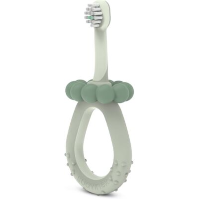 Suavinex Baby Training Toothbrush brosse à dents pour enfant 0-2 y Green 1 pcs - Publicité Suavinex Baby Training Toothbrush brosse à dents pour enfant 0-2 y Green 1 pcs - Publicité
