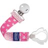 Chicco Fashion Clip attache tétine 0m+ Girl 1 pcs