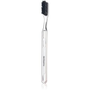 Dentissimo Toothbrushes Hard brosse à dents teinte Silver 1 pcs